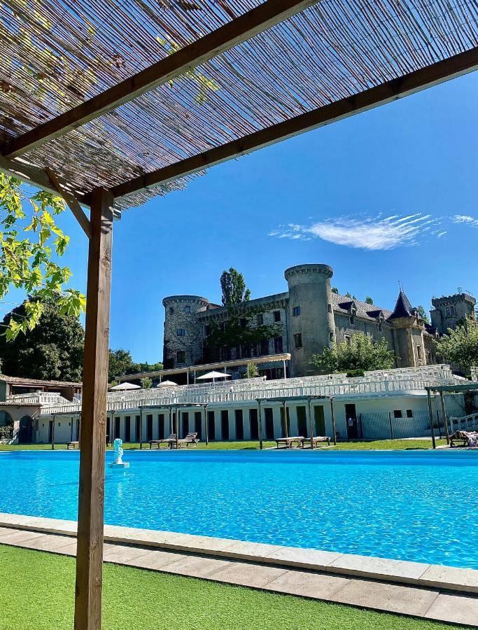 Chateau De Fontager Serves-sur-Rhone Exterior photo